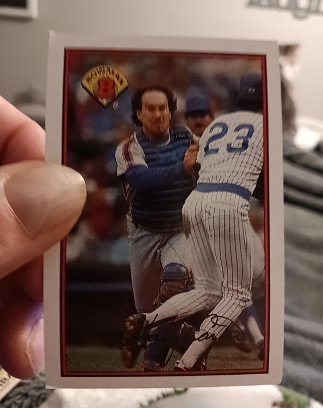 1989 Bowman #379 Gary Carter — front