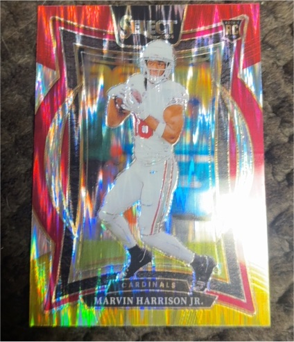 2024 Panini Select #28 Marvin Harrison Jr. — front