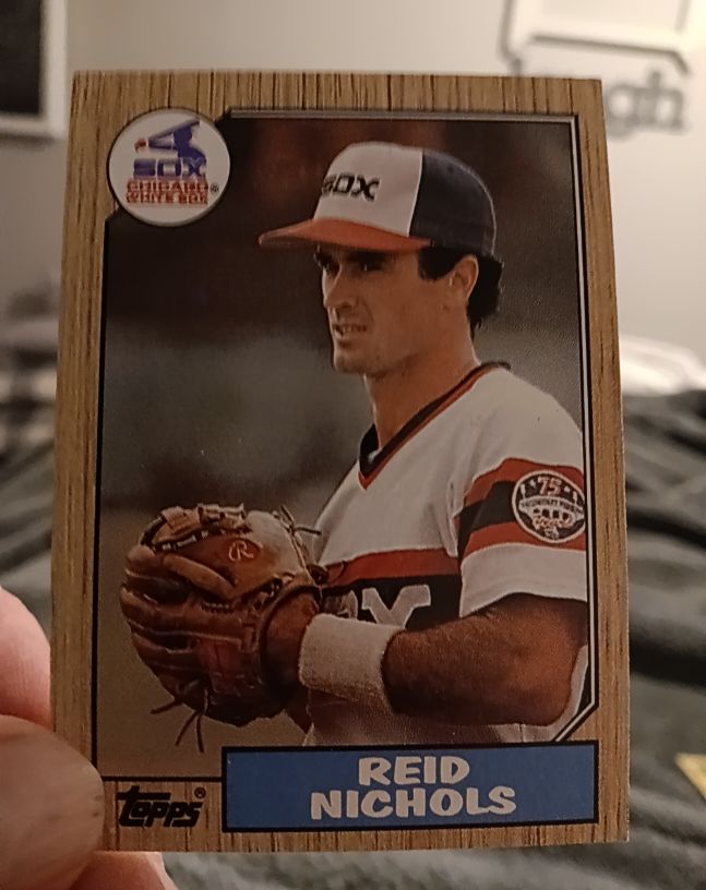 1987 Topps #539 Reid Nichols — front