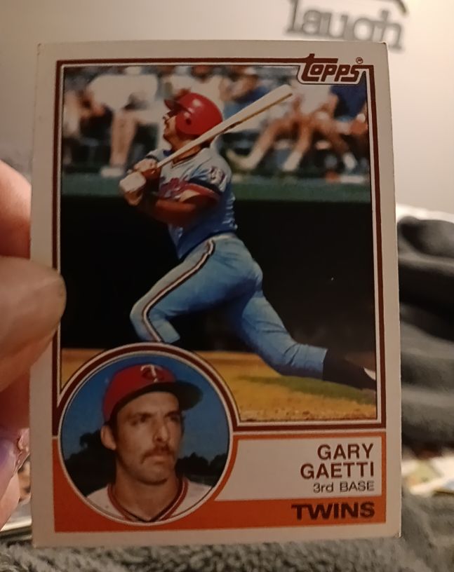 1983 Topps #431 Gary Gaetti — front