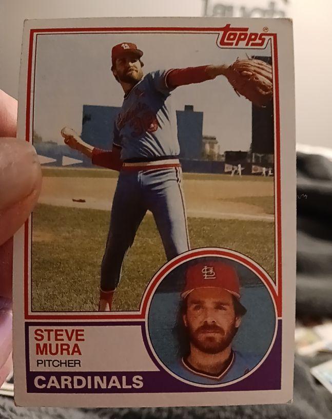 1983 Topps #24 Steve Mura — front