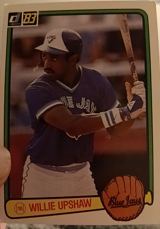 1983 Donruss #558 Willie Upshaw — front