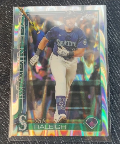 2025 Topps Chrome Update #USC45 Cal Raleigh — front