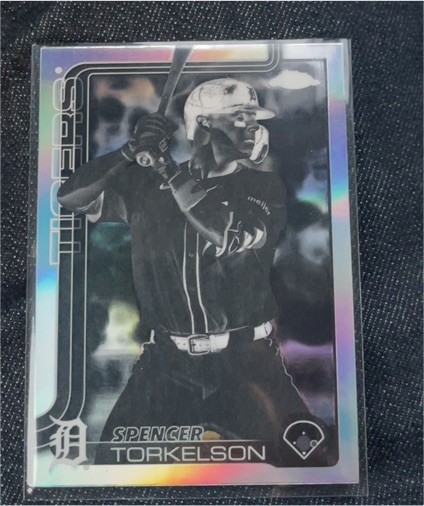 2025 Topps Chrome Update #USC27 Spencer Torkelson — front