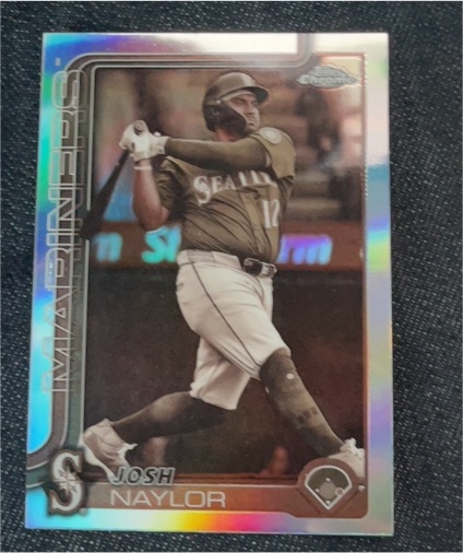 2025 Topps Chrome Update Series #USC62 Josh Naylor — front