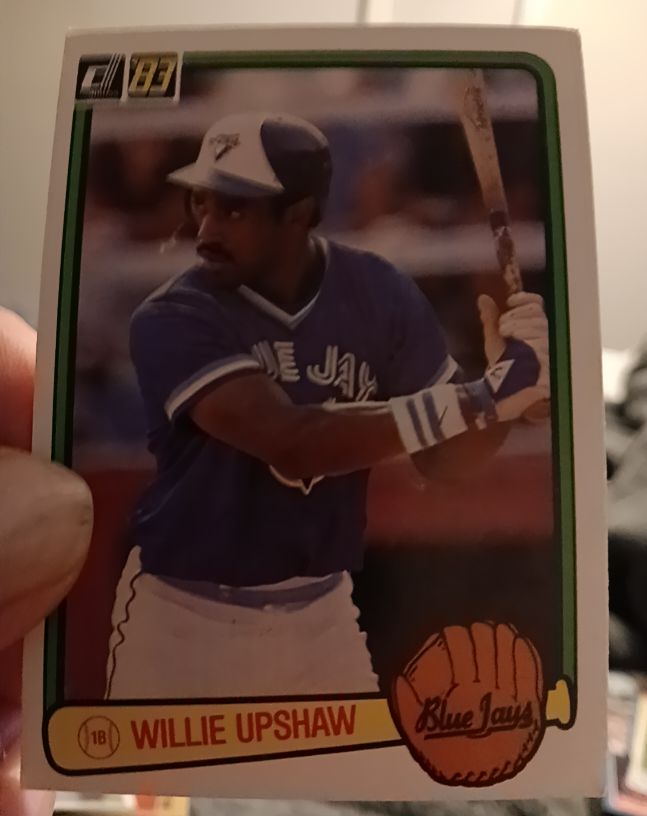 1983 Donruss #558 Willie Upshaw — front