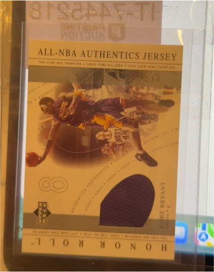 2001 Upper Deck Honor Roll #HR-KB Kobe Bryant — front