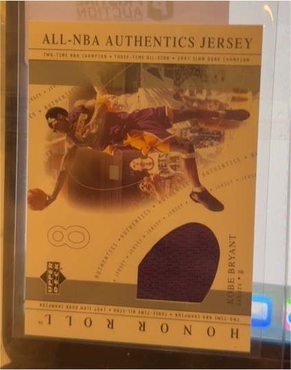 2001 Upper Deck Honor Roll #8 Kobe Bryant — front