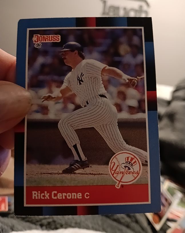 1988 Donruss #351 Rick Cerone — front