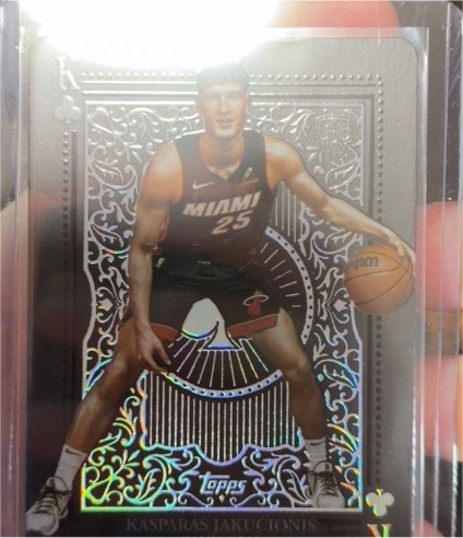 2024-25 Topps Flagship Basketball #AK-24 Kasparas Jakucionis — front