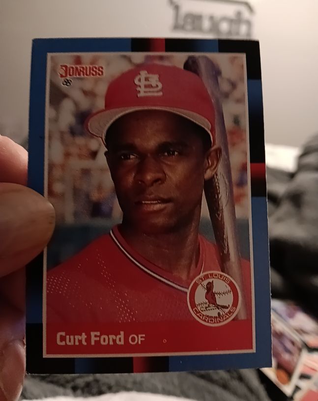 1988 Donruss #417 Curt Ford — front