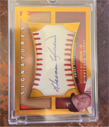 2005 Upper Deck Sweet Spot Classic Signatures #HK Harmon Killebrew — front
