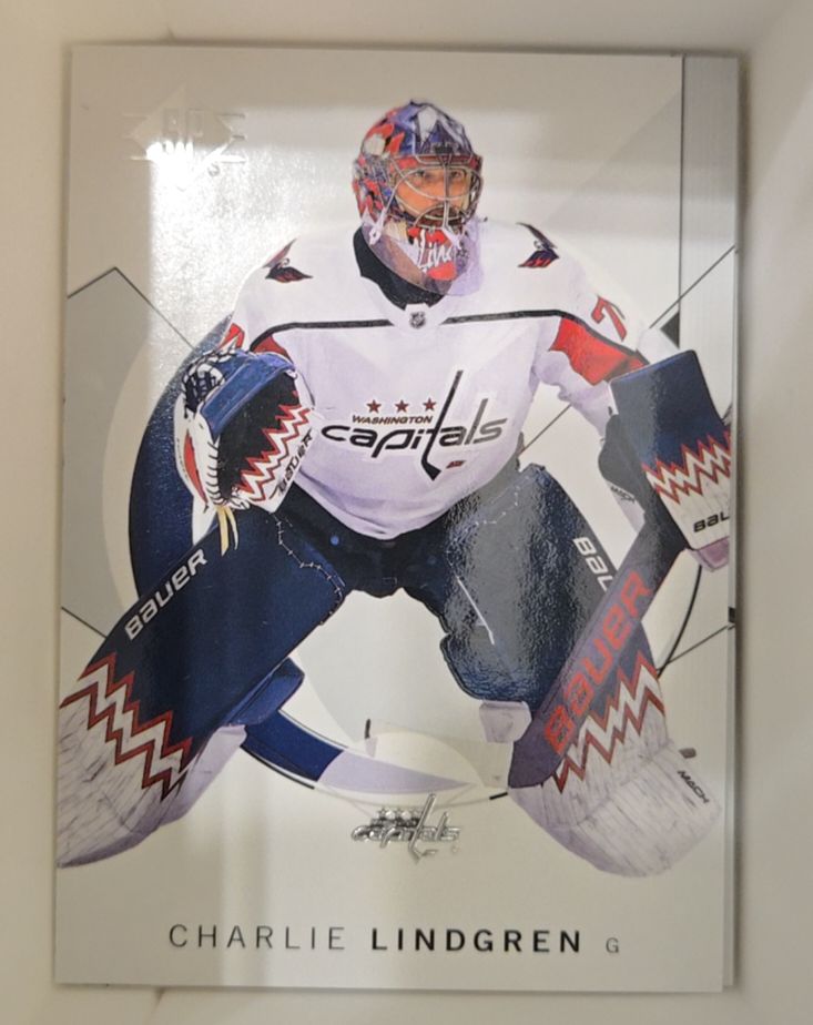 2024-25 Upper Deck SP #64 Charlie Lindgren — front