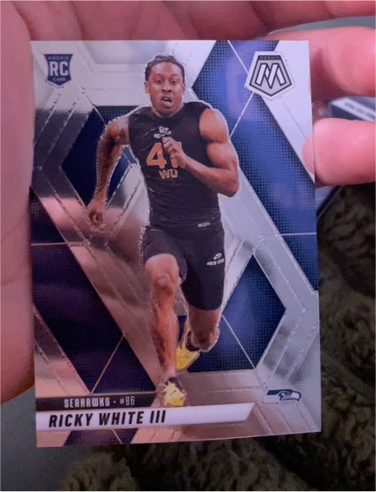 2025 Panini Mosaic #386 Ricky White III — front