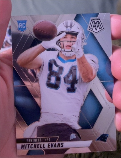 2025 Panini Mosaic #344 Mitchell Evans — front