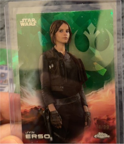 2025 Topps Chrome Star Wars #66 Jyn Erso — front