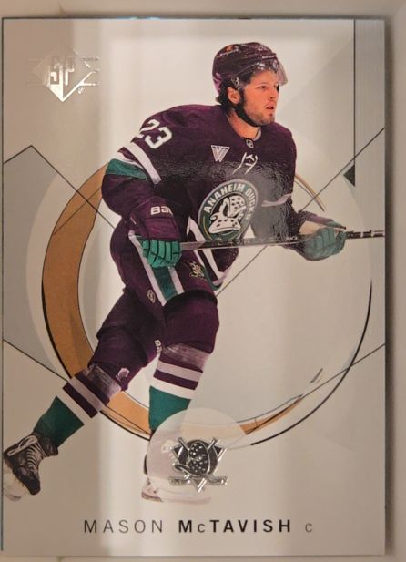 2024-25 SP #59 Mason McTavish Anaheim Ducks — front