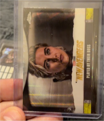 2025 Topps Chrome Marvel Studios NA-17 New Avengers — front