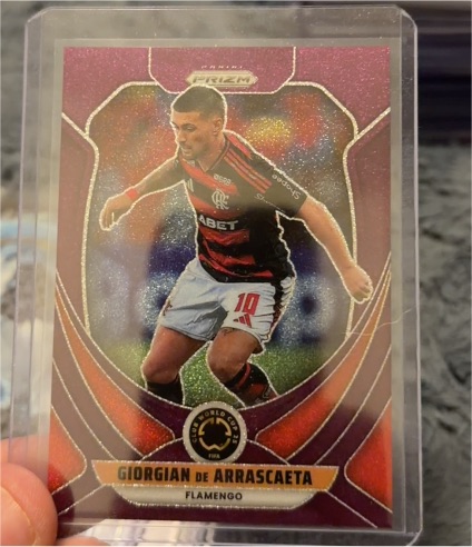2025 Panini Prizm FIFA Club World Cup #106 Giorgian De Arrascaeta — front