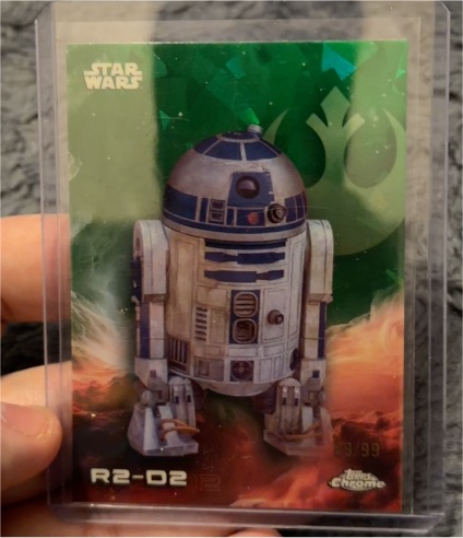 2025 Topps Chrome Star Wars #153 R2-D2 — front