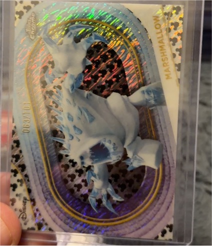 2025 Topps Chrome Disney #115 Marshmallow — front