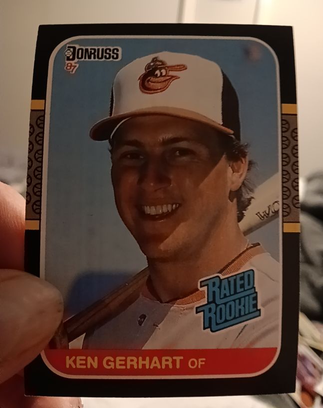 1987 Donruss #30 Ken Gerhart — front