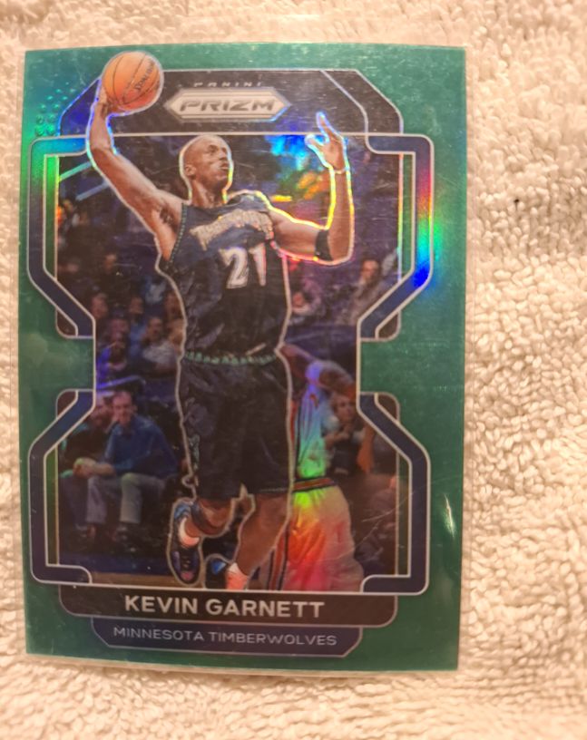 2021-22 Panini Prizm #256 Kevin Garnett — front
