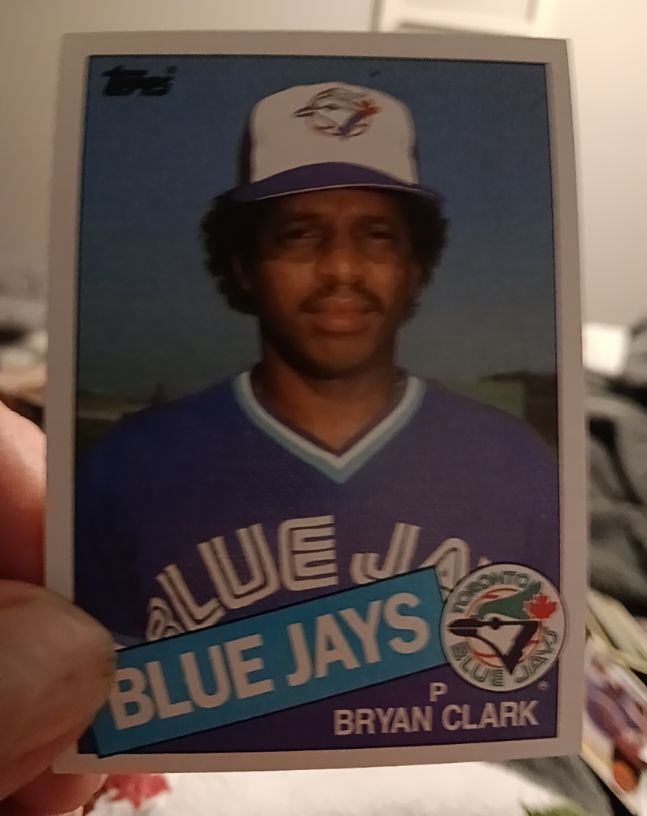 1985 Topps #489 Bryan Clark — front
