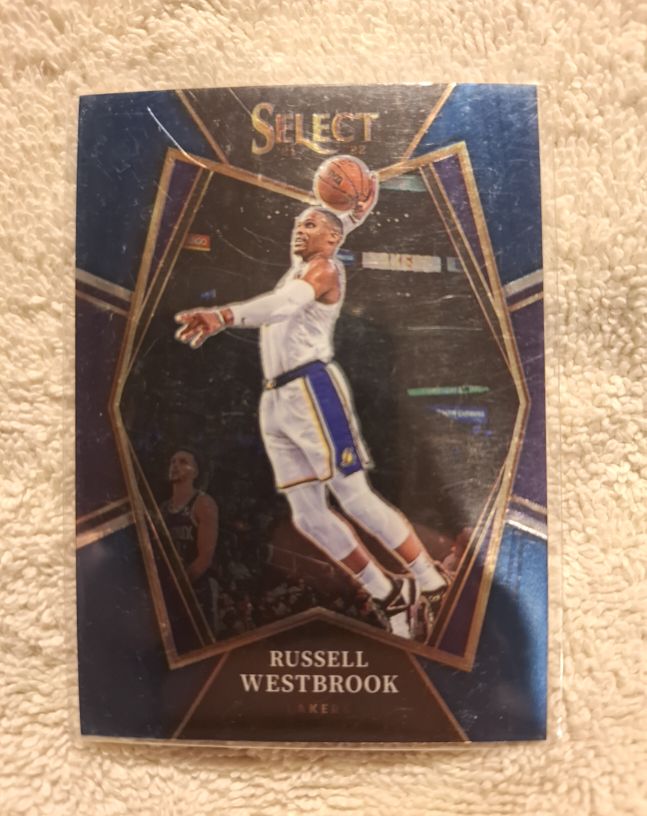 2021-22 Panini Select #189 Russell Westbrook — front