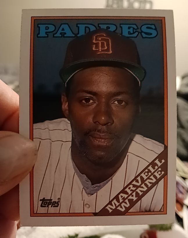 1988 Topps #454 Marvell Wynne — front