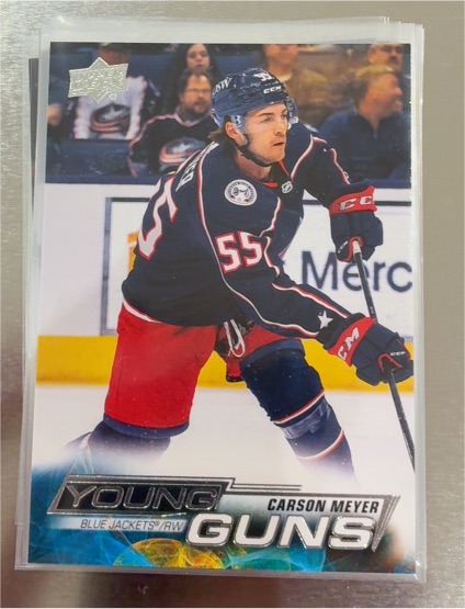 2022-23 Upper Deck #231 Carson Meyer — front