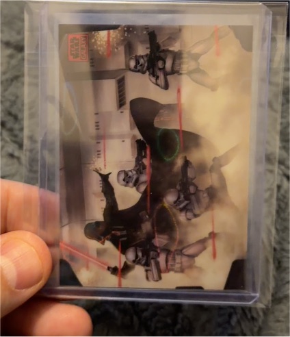 2025 Topps Chrome Star Wars Galaxy #61 Dark Entrance — front