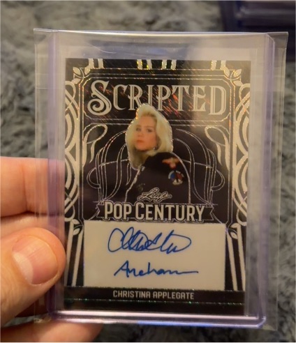 2024 Leaf Pop Century Scripted #3 Christina Applegate — front