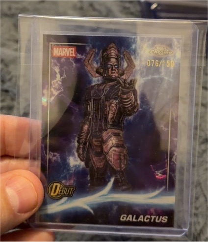 2025 Topps Chrome Marvel Studios #200 Galactus — front