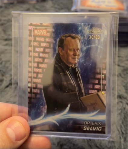 2025 Topps Chrome Marvel Studios #14 Dr. Erik Selvig — front