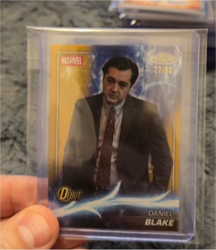 2025 Topps Chrome Marvel Studios #S-177 Daniel Blake Debut — front