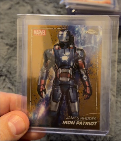 2025 Topps Chrome Marvel Studios #31 James Rhodes Iron Patriot — front