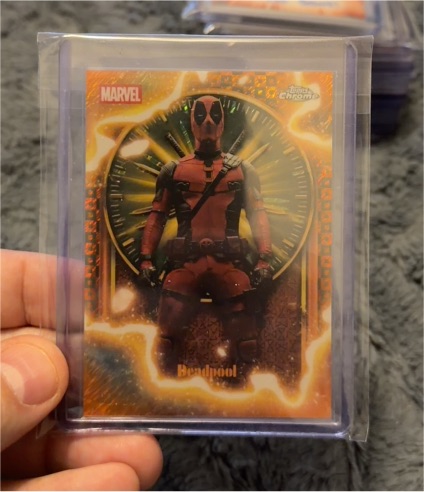 2025 Topps Chrome Marvel Studios Deadpool — front