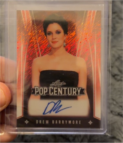 2025 Leaf Pop Century Drew Barrymore — front