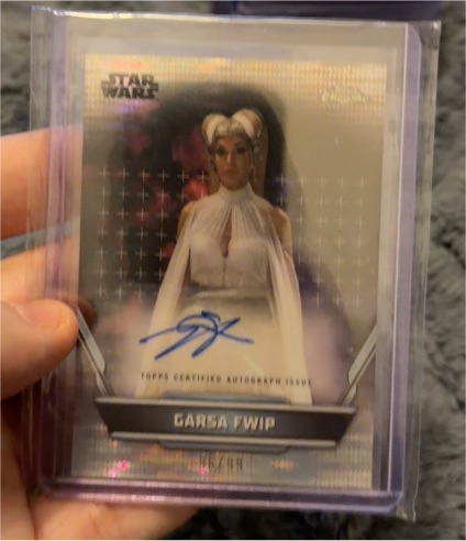 2024 Topps Star Wars High Tek Garsa Fwip — front