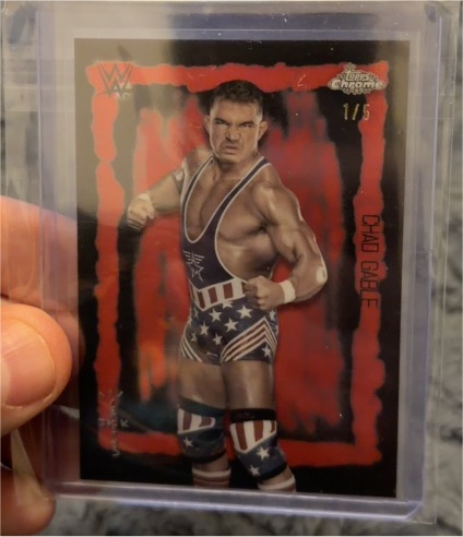 2025 Topps Chrome WWE x Cactus Jack #FVF-33 Chad Gable Festival Fury — front