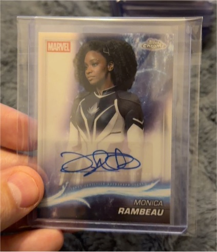 2025 Topps Chrome Marvel Studios #TP Teyonah Parris as Monica Rambeau — front