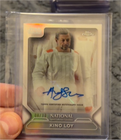 2025 Topps Chrome The National Kino Loy #08/10 — front
