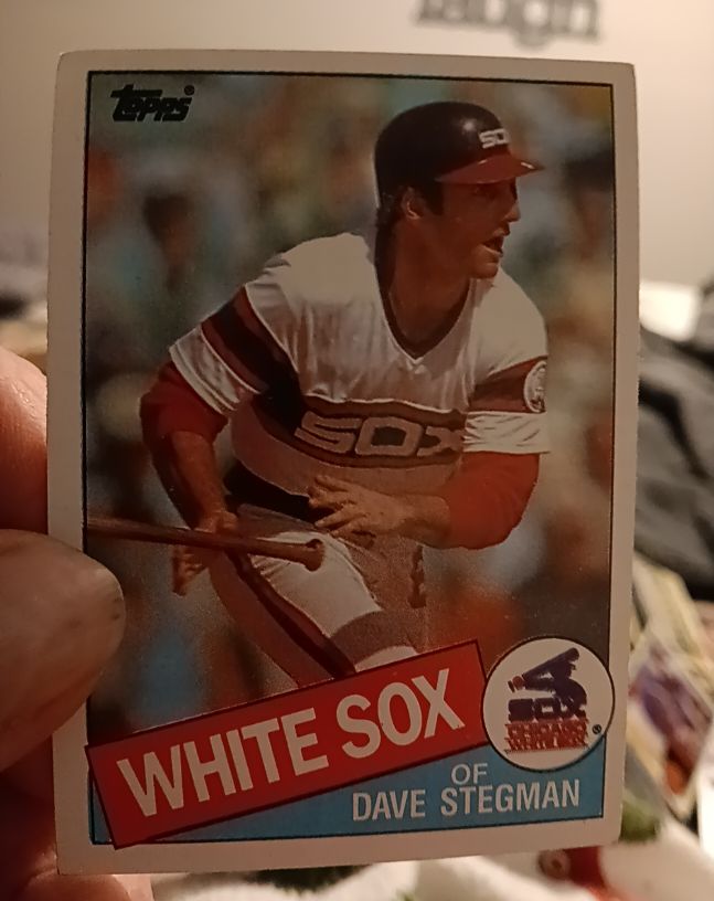 1985 Topps #194 Dave Stegman — front