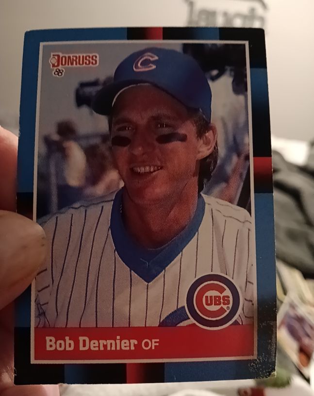 1988 Donruss #392 Bob Dernier — front