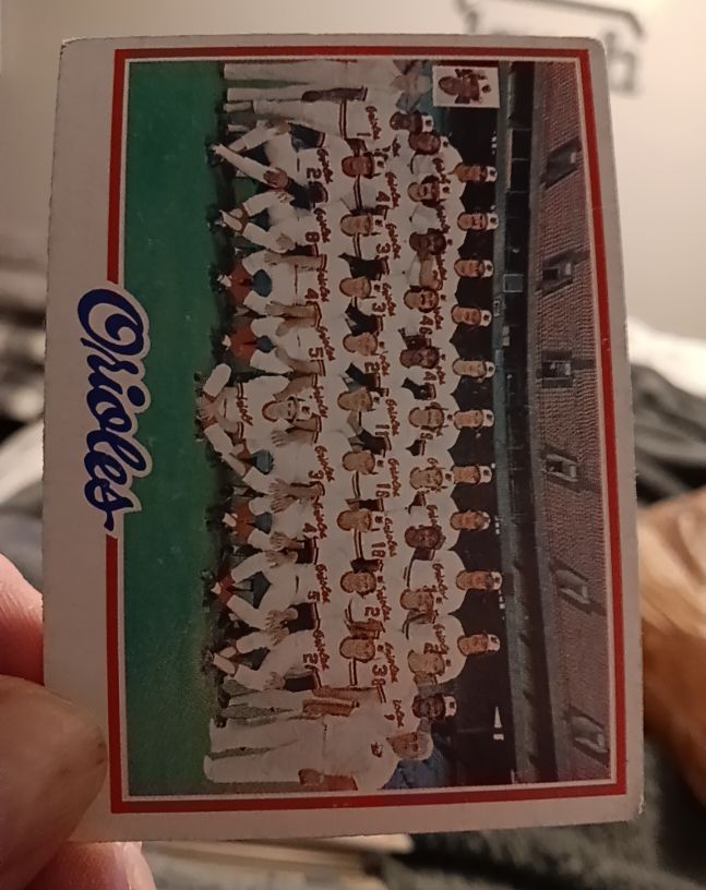1978 Topps #96 Baltimore Orioles Team Checklist — front