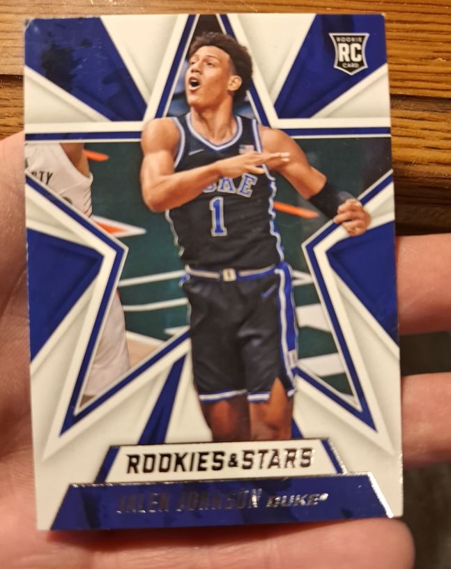 2021 Panini Chronicles Rookies & Stars Draft Picks #313 Jalen Johnson — front