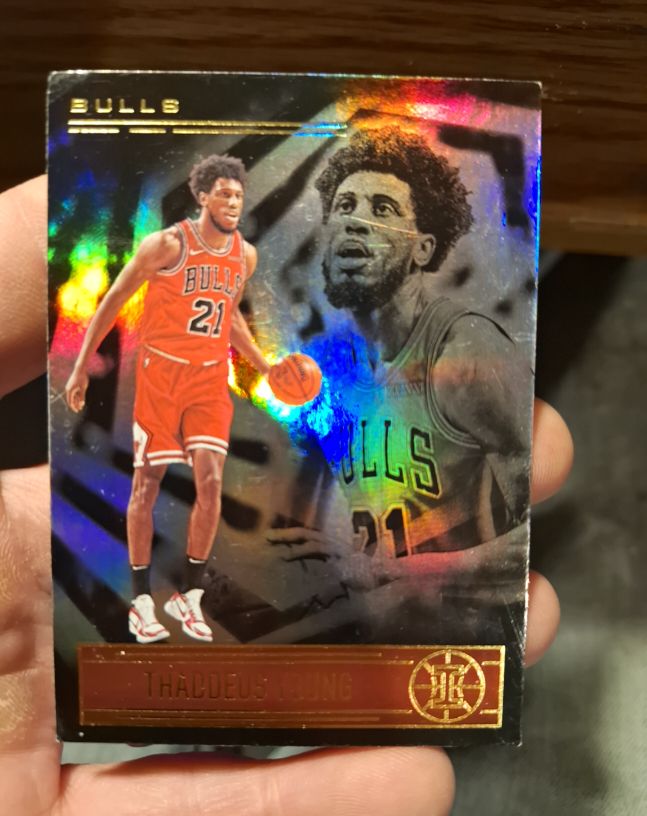 2020-21 Panini Illusions #105 Thaddeus Young — front