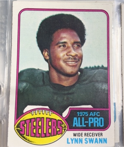 1976 Topps #140 Lynn Swann — front