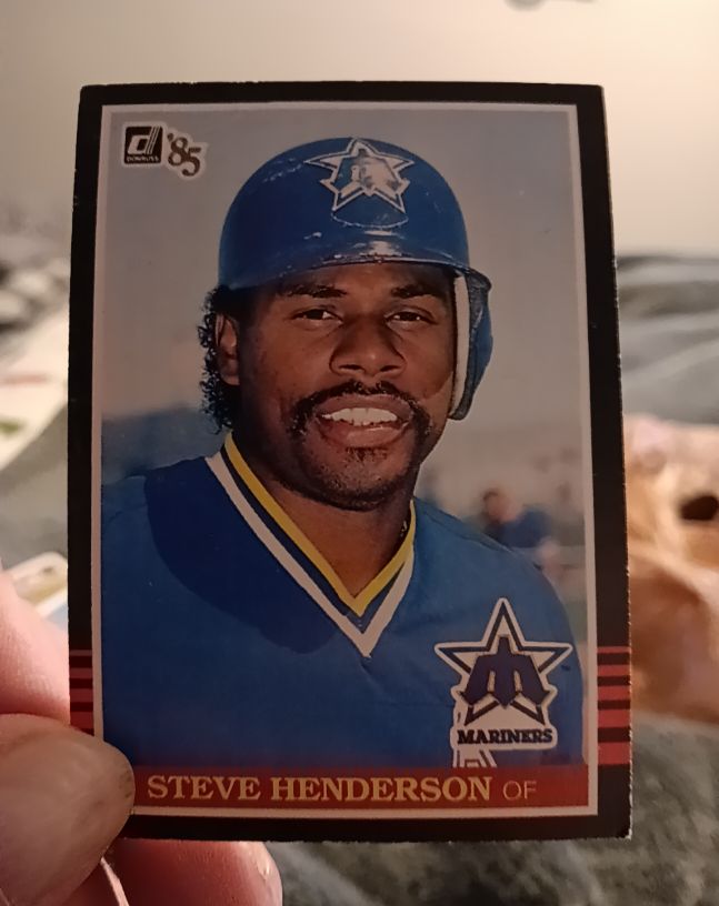 1985 Donruss #145 Steve Henderson — front